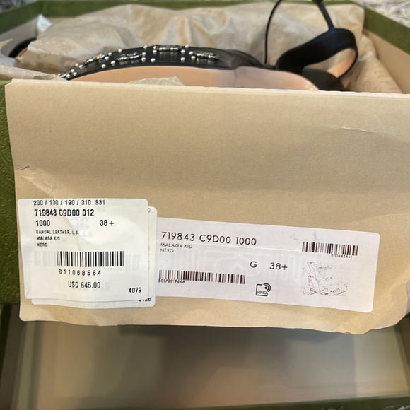 Gucci | Logo Platform Ankle Strap Heels - Picture 5 of 5